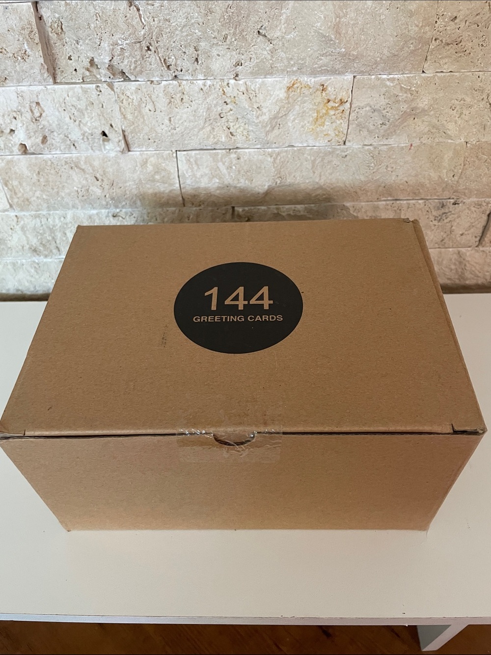 Box of 144 Greeting Cards with Envelopes
